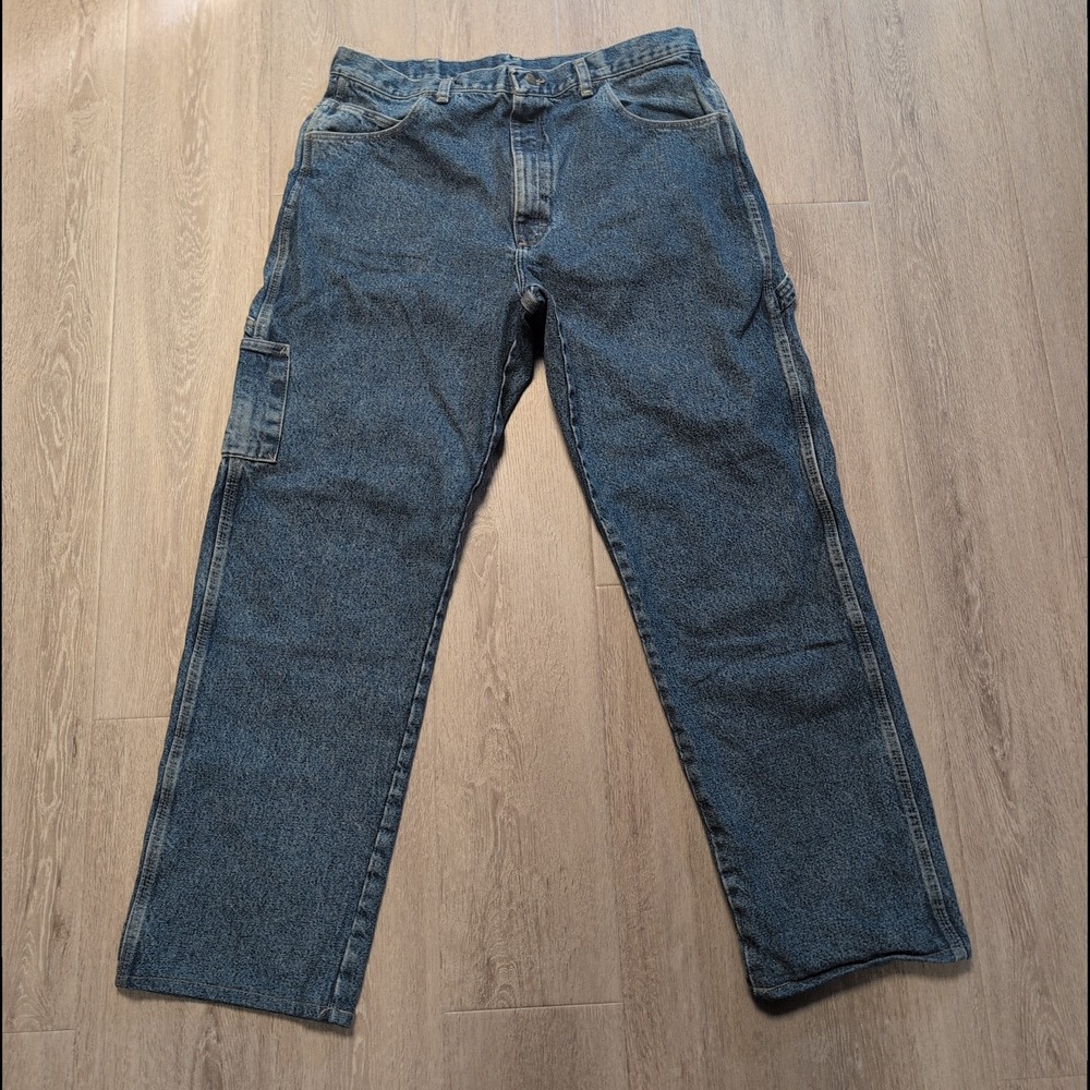 Bulwark Flame Resistant Carpenter‎ Jeans Mens Size 36x32 Blue Denim Workwear